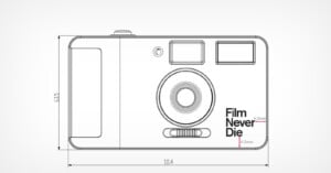 The Nana 35mm is a Reusable, Automatic Point and Shoot Film Camera