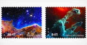 USPS James Webb Space Telescope collectible stamps